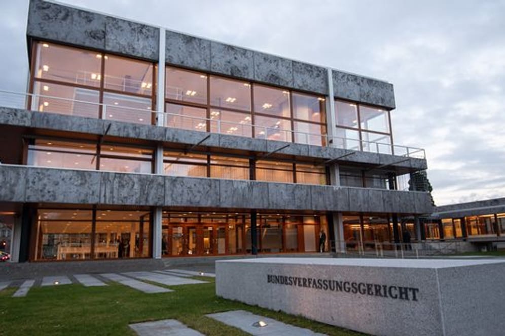 Das Bundesverfassungsgericht in Karlsruhe.
