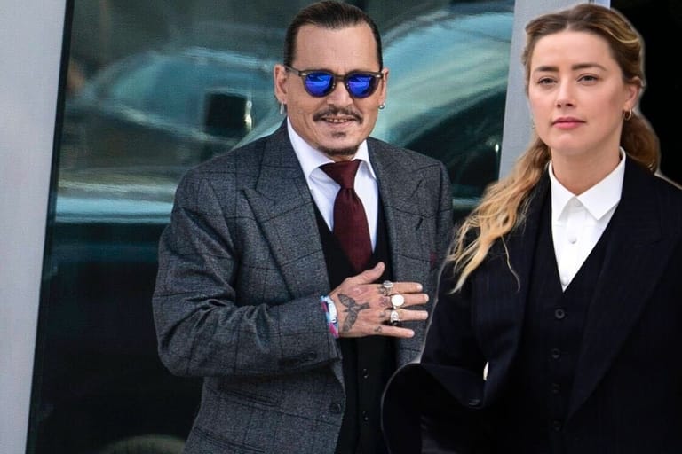 Johnny Depp und Amber Heard: Das ehemalige Ehepaar zog gegeneinander vor Gericht.