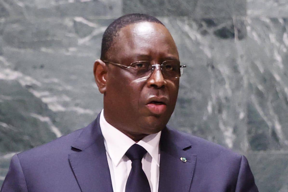 Macky Sall: Der Präsident der Afrikanischen Union reist nach eigenen Angaben am Freitag nach Sotschi, um den russischen Präsidenten Wladimir Putin zu treffen.