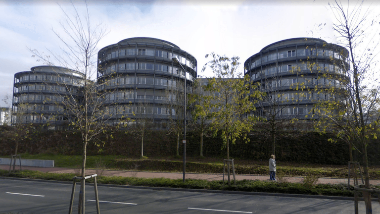 Blick auf das Gebäude der Deutschen Finanzagentur.