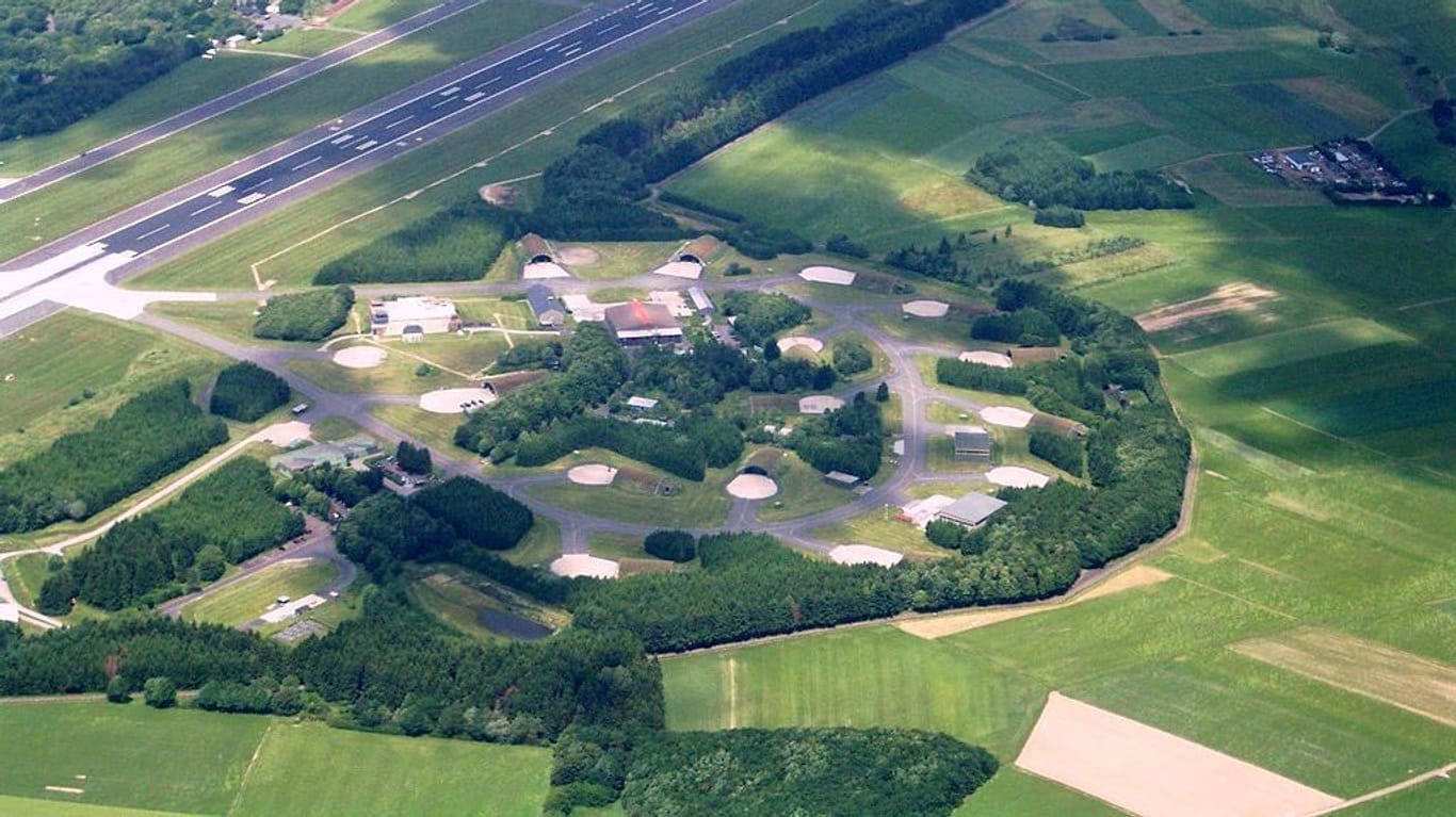 Fliegerhorst Büchel: Hier sollen 20 US-Atomwaffen eingelagert sein.