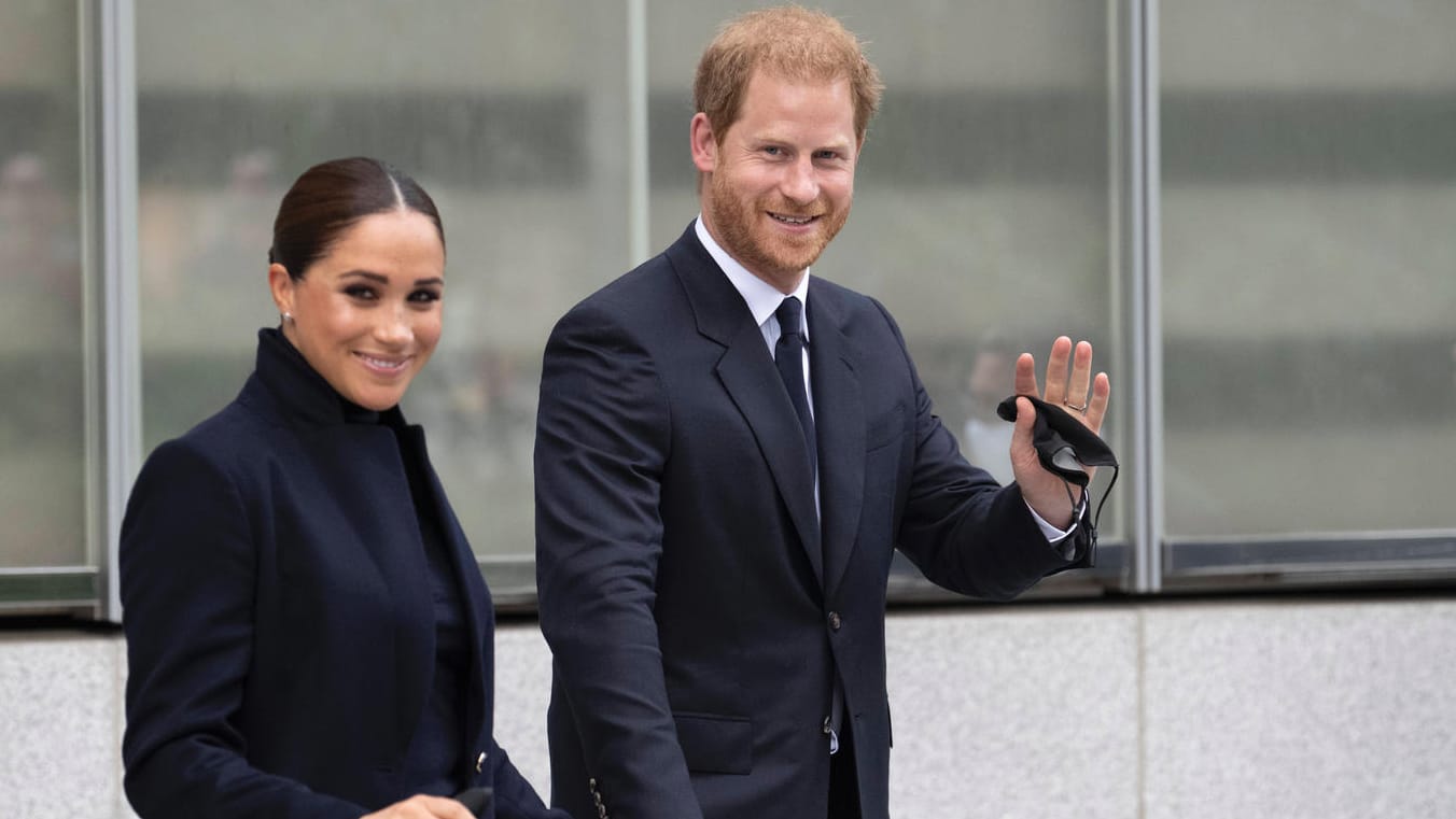 Meghan und Harry: Aktuell ist das Paar in London.