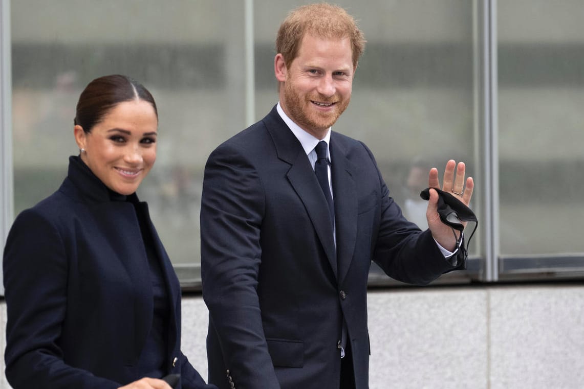 Meghan und Harry: Aktuell ist das Paar in London.