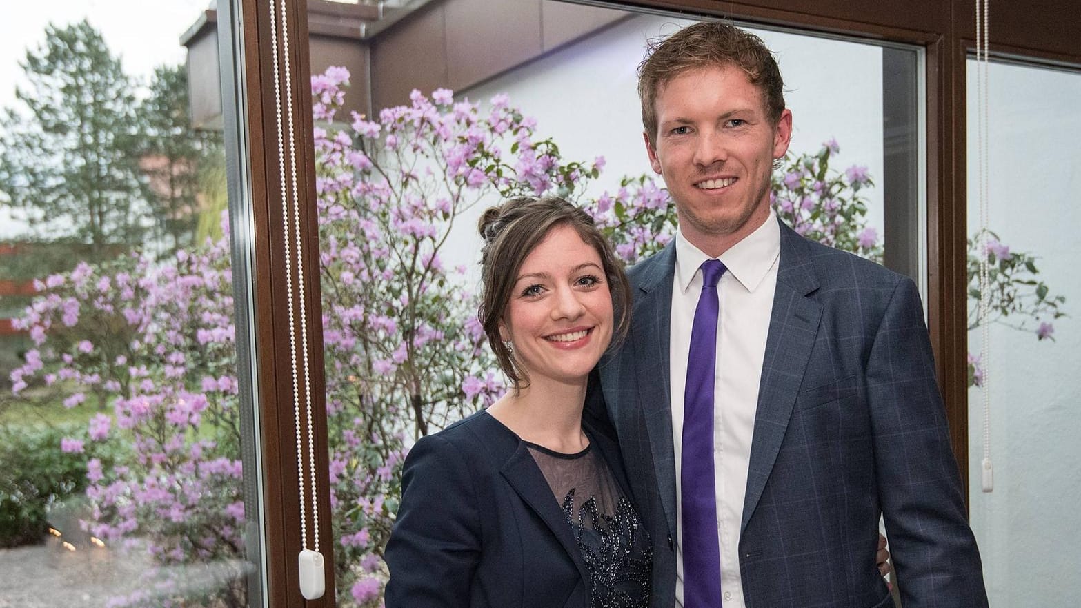 Julian Nagelsmann mit seiner Ehefrau Verena: Das Paar heiratete im Jahr 2018.