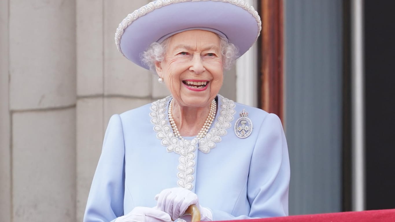 Queen Elizabeth II.: Sie trat am 2. Juni 2022 auf den Balkon des Buckingham-Palastes.