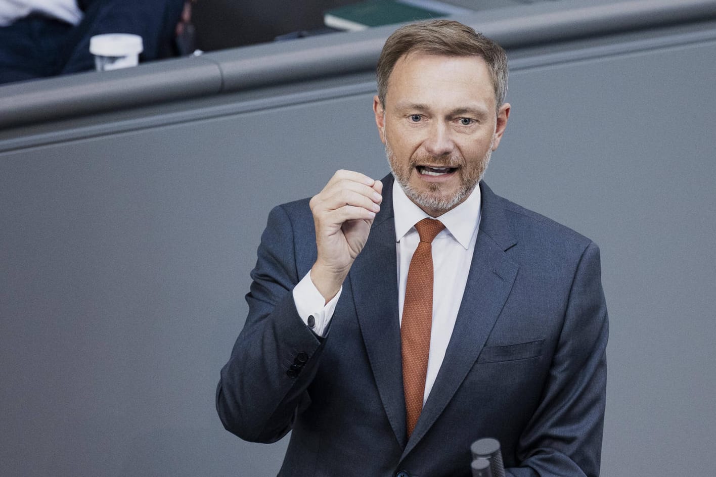 Christian Lindner, Bundesfinanzminister: Der FDP-Politiker hatte den Haushaltsplan vorgelegt.