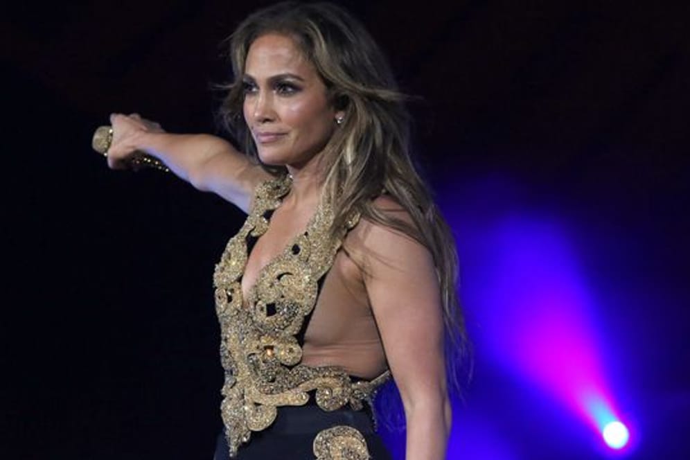 Sängerin Jennifer Lopez.