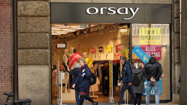Orsay-Filiale in Hamburg: Die Modekette schließt in Deutschland.