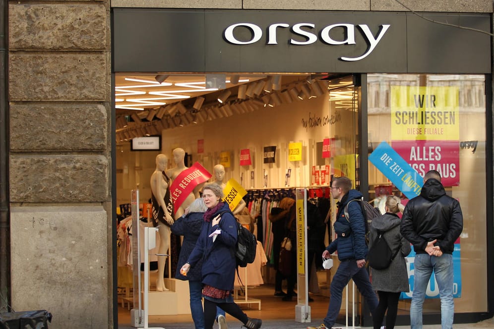 Orsay-Filiale in Hamburg: Die Modekette schließt in Deutschland.