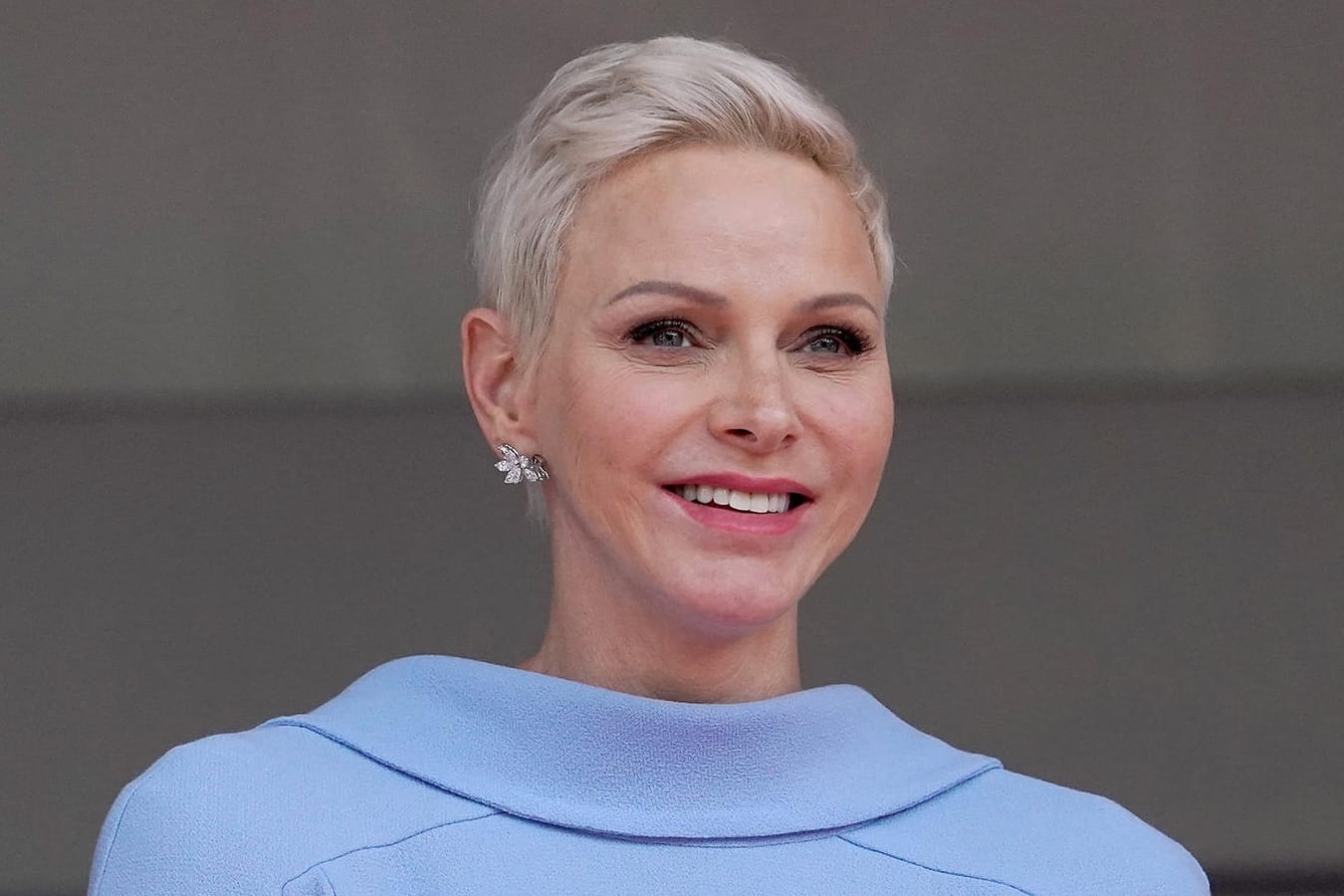Charlène von Monaco beim Formel-1-Rennen (Archivbild): Sie hat sich mit Corona infiziert.