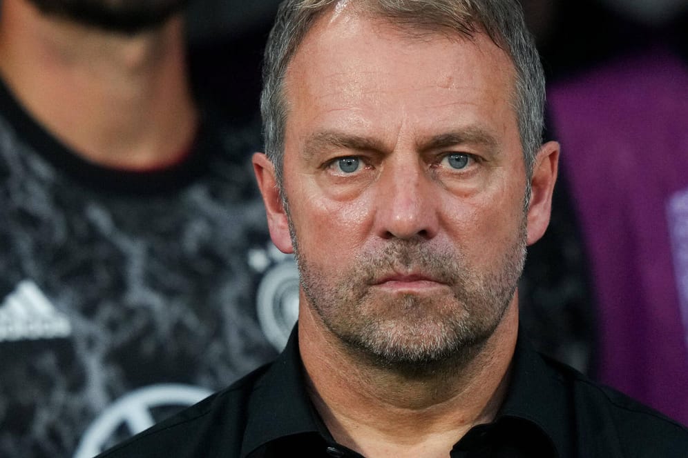 Hansi Flick: Der Bundestrainer war nicht zufrieden mit der Leistung seiner Mannschaft.