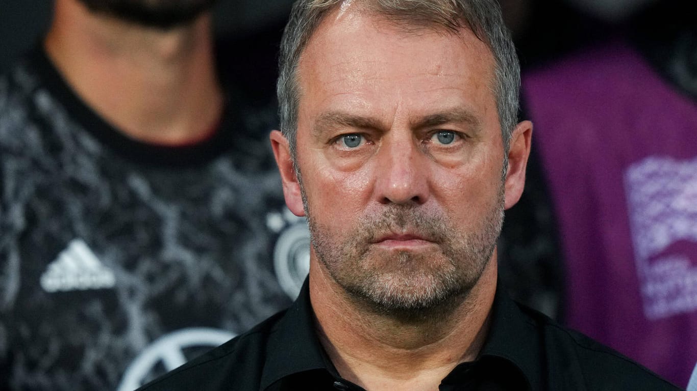 Hansi Flick: Der Bundestrainer war nicht zufrieden mit der Leistung seiner Mannschaft.