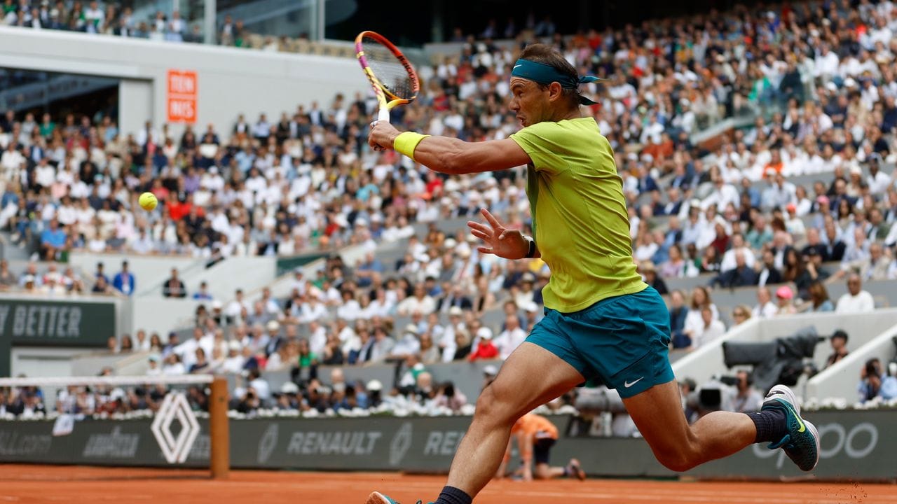 Rafael Nadal hatte mit Casper Ruud keine Mühe. Rafael Nadal hatte mit Casper Ruud keine Mühe.