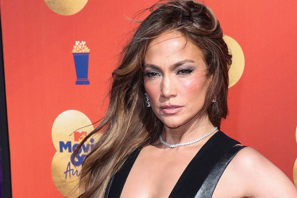Sie war der Hingucker des Abends: Jennifer Lopez bei den "MTV Movie And TV Awards".