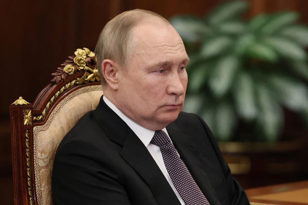 Russlands Präsident Wladimir Putin bei einem Termin im Kreml: Das Land kann erste Auslandsanleihen nicht mehr zahlen.
