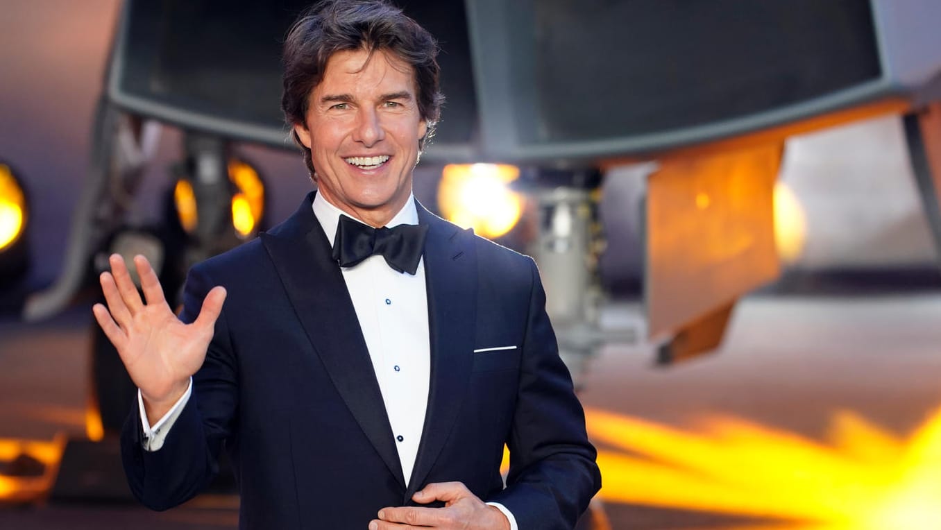 Tom Cruise: Sein neuer Film "Top Gun: Maverick" stellt einen Kassenrekord auf.