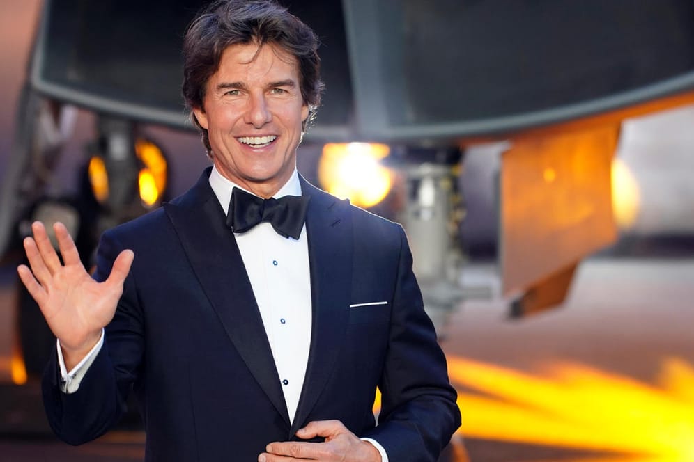 Tom Cruise: Sein neuer Film "Top Gun: Maverick" stellt einen Kassenrekord auf.