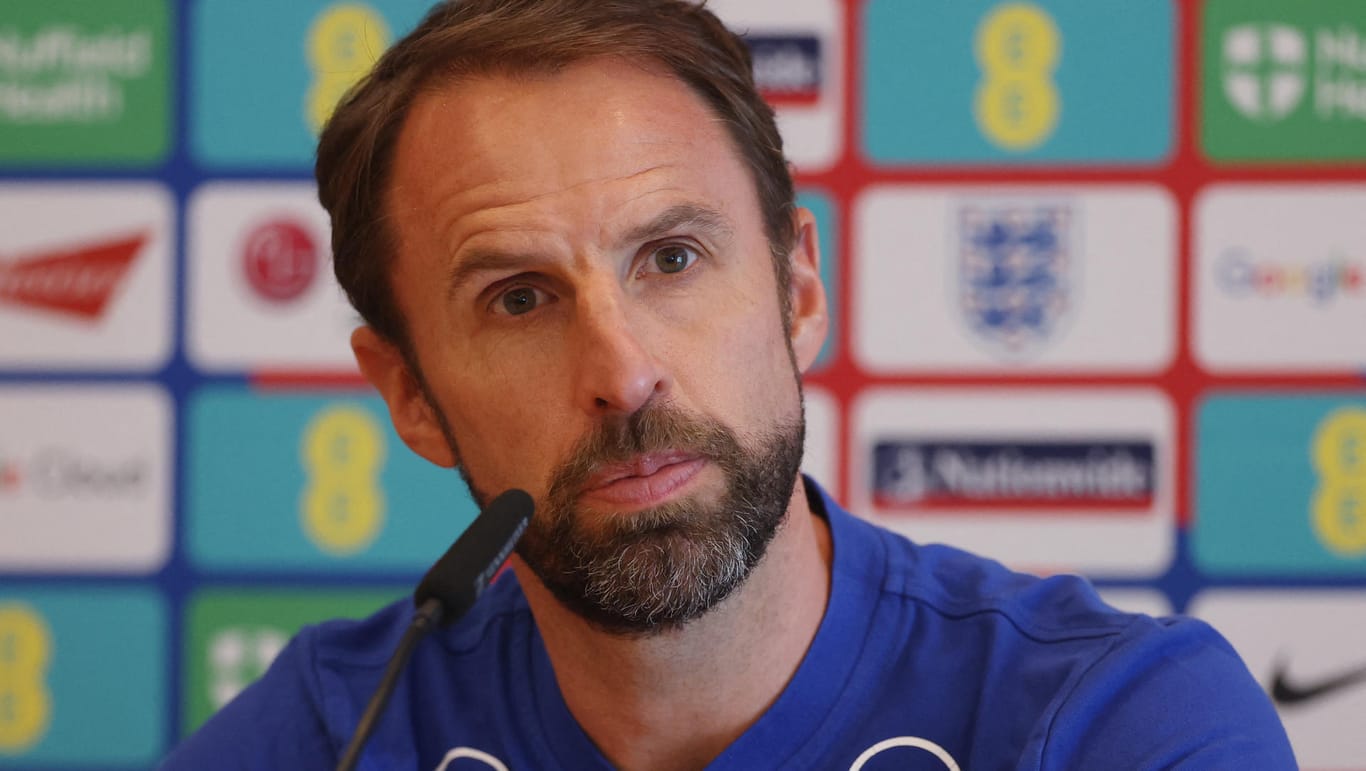 Gareth Southgate: Englands Trainer macht sich Sorgen.