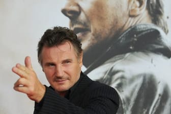Liam Neeson 2021 bei der Deutschlandpremiere des Films "96 Hours" in Berlin.