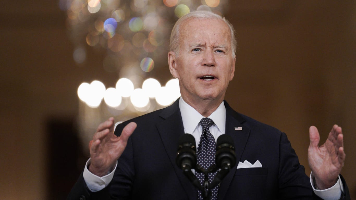 Joe Biden, US-Präsident: Mit seinem Kernanliegen stößt er auf wenig Gegenliebe.