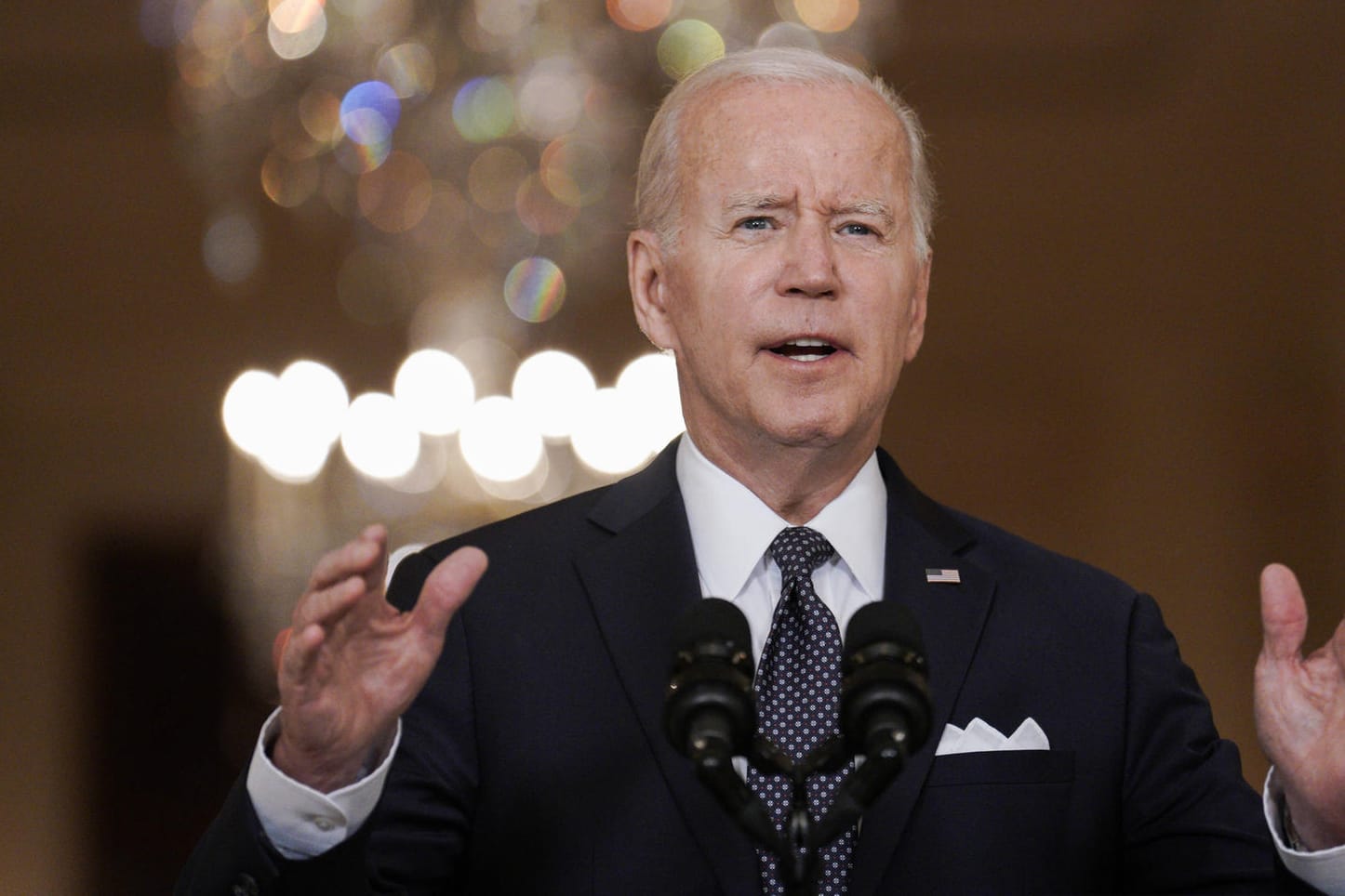 Joe Biden, US-Präsident: Mit seinem Kernanliegen stößt er auf wenig Gegenliebe.