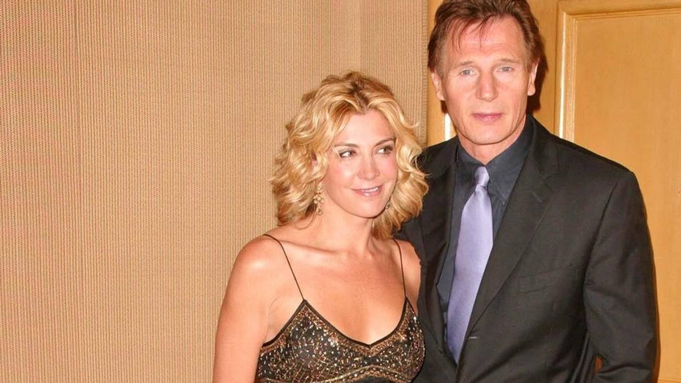 Natasha Richardson und Liam Neeson: Die Frau des Schauspielers starb 2009.