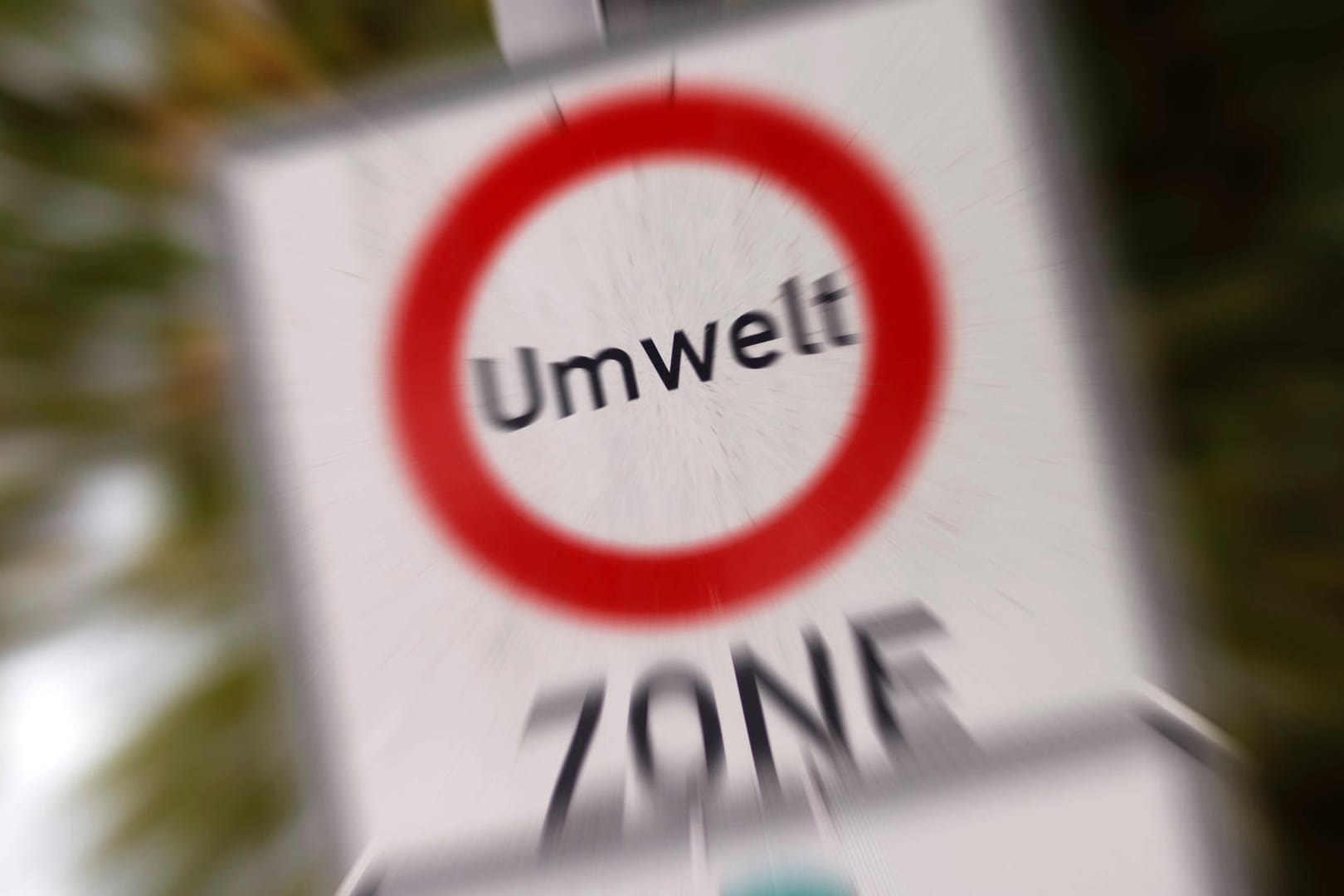 Umweltzone: Wer hier mit dem Auto rein will, braucht eine Plakette.