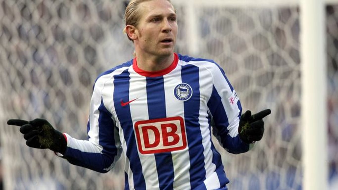 Lief 2008/2009 für den Berliner Bundesligisten Hertha BSC auf: Andrej Woronin.