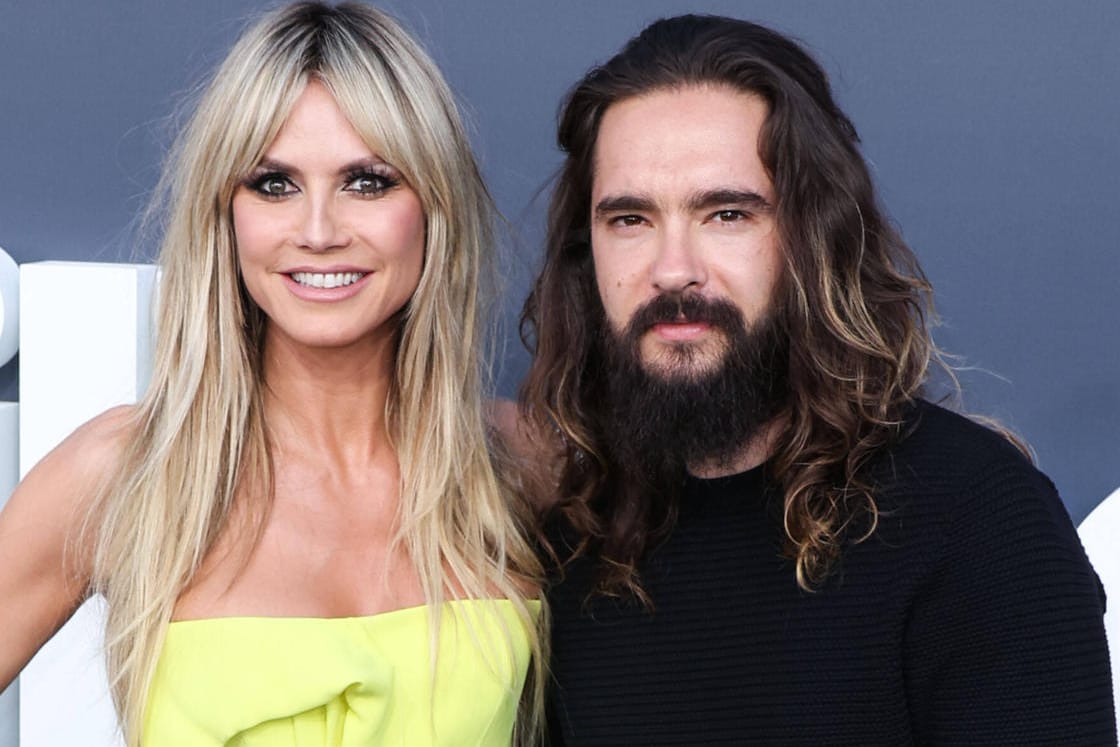 Heidi Klum und Tom Kaulitz: Das Paar hat beim GNTM-Finale zusammen musiziert.