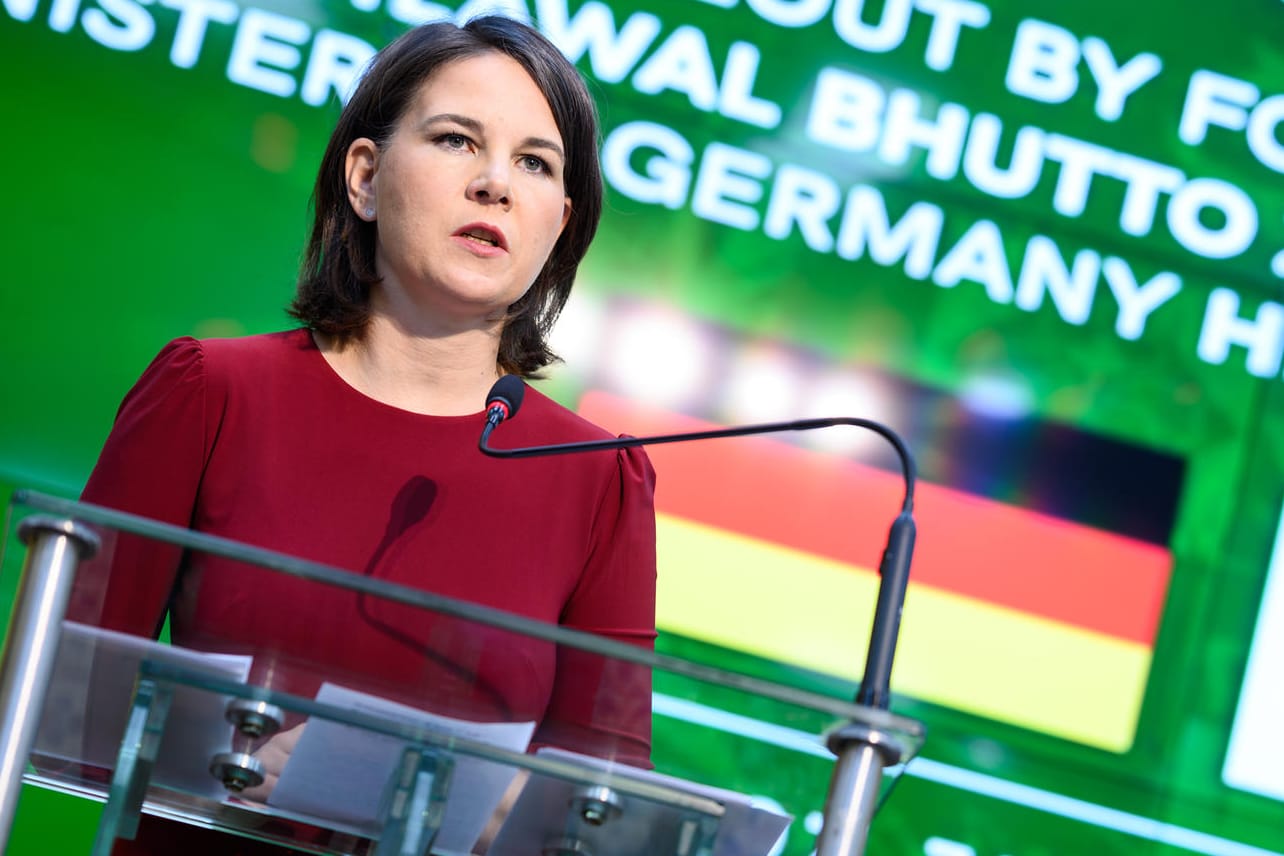 Annalena Baerbock, Bundesaußenministerin in Pakistan: Hier endet die Reise der Grünen-Politikerin vorzeitig.