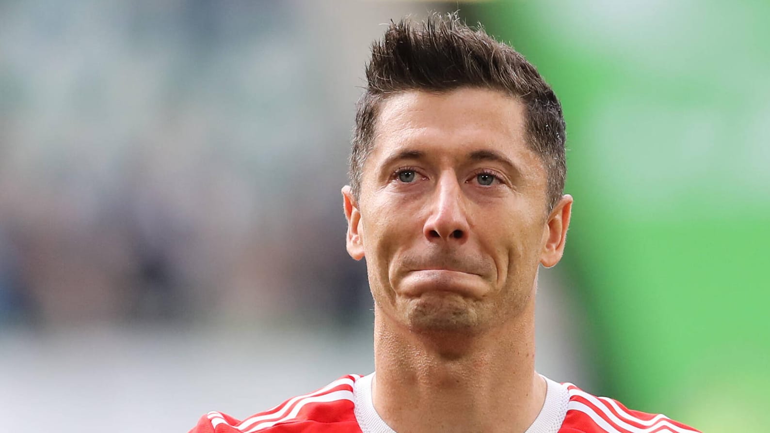 Robert Lewandowski: Der Angreifer will die Bayern nach acht Jahren verlassen.