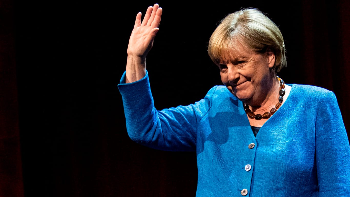 Angela Merkel: Die Altkanzlerin sprach ausführlich über den Russland-Ukraine-Krieg.