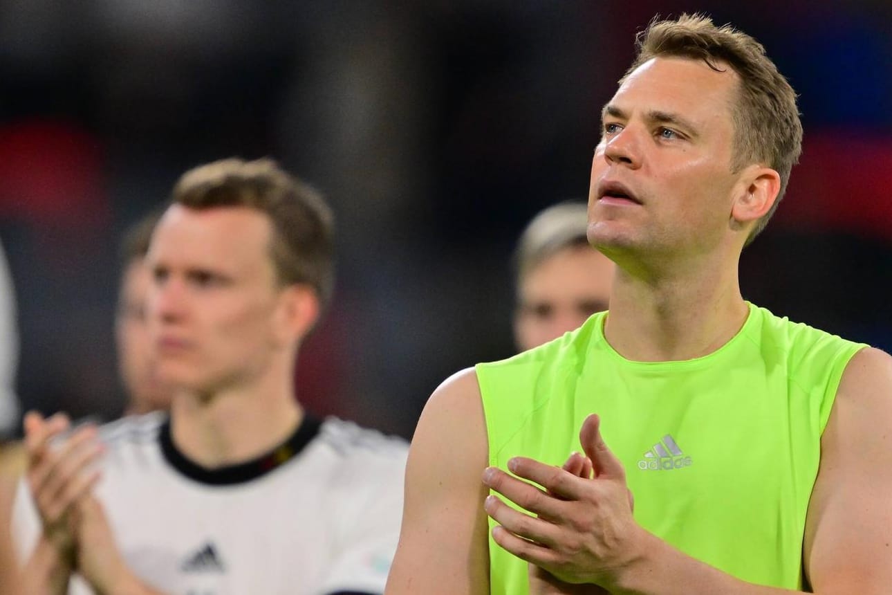 Manuel Neuer: Für Deutschland reichte es gegen England nur für ein Remis.