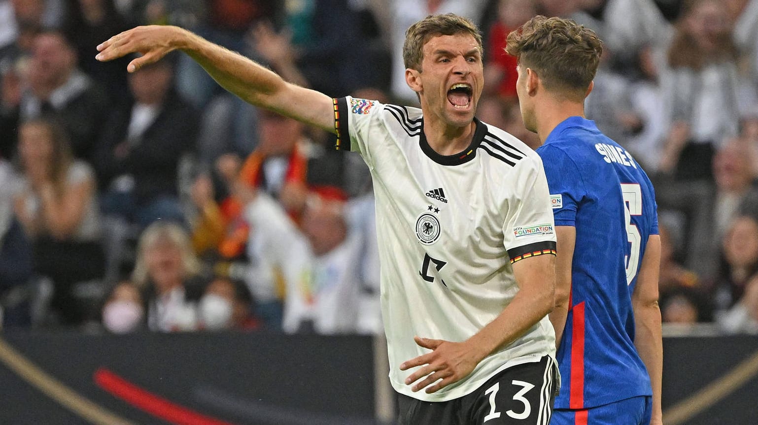 Thomas Müller: Der DFB-Stürmer hatte in der 70. Minute die große Chance auf das 2:0.