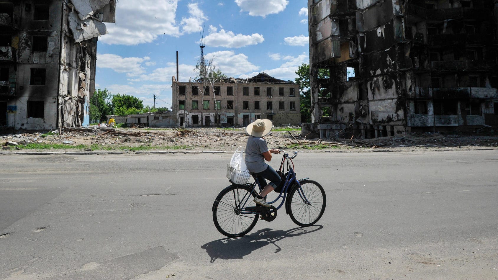 Borodyanka nahe Kiew: Die Stadt ist bei russischen Angriffen massiv zerstört worden.