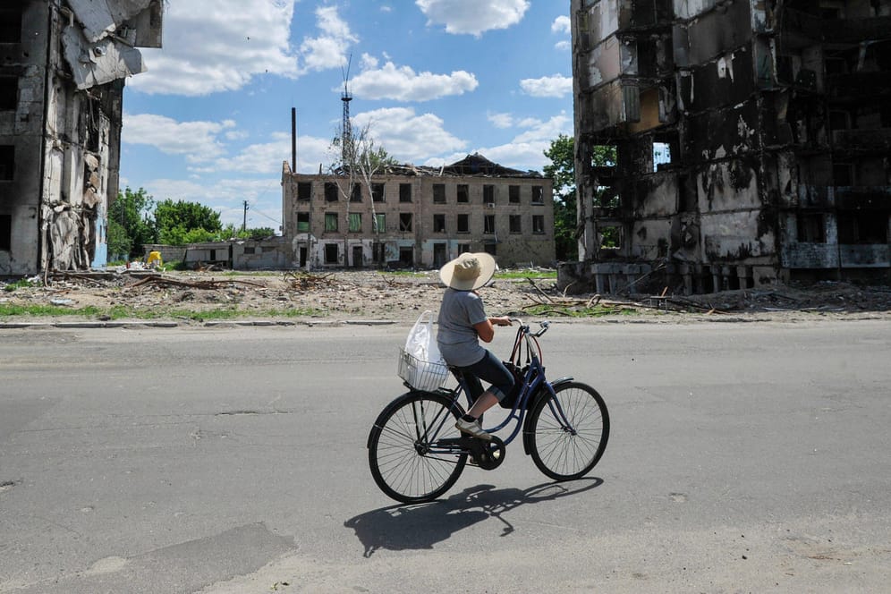 Borodyanka nahe Kiew: Die Stadt ist bei russischen Angriffen massiv zerstört worden.