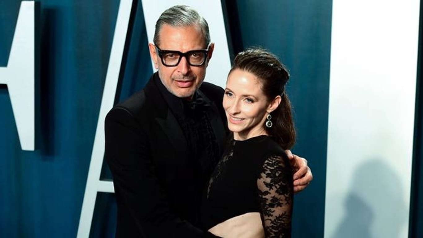 Jeff Goldblum und seine Frau Emilie Livingston 2020 in Beverly Hills.