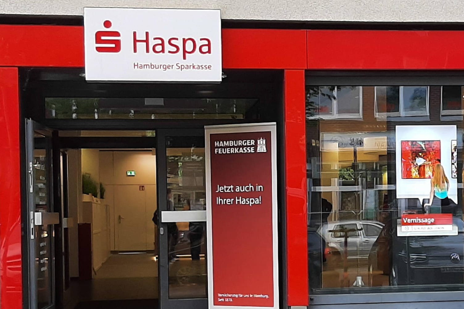 Haspa-Filiale: Sie ist nach Bilanzsumme die größte deutsche Sparkasse. Haspa-Filiale: Sie ist nach Bilanzsumme die größte deutsche Sparkasse.