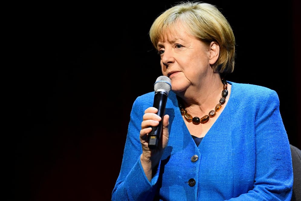 Angela Merkel: Die Altkanzlerin hat ihre Russland-Politik verteidigt.