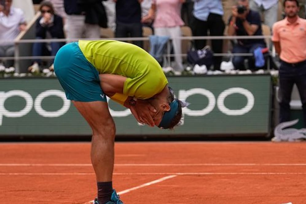 Spielte sich in Paris trotz Fußproblemen zum Sieg: Rafael Nadal.