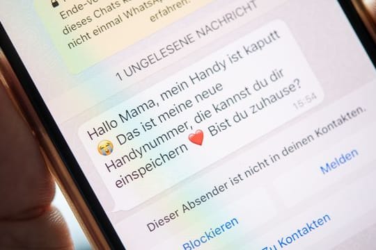 Achtung Falle! Diese Nachricht ist bestimmt von keinem notleidenden Kind, sondern ein waschechter Betrug per Whatsapp.