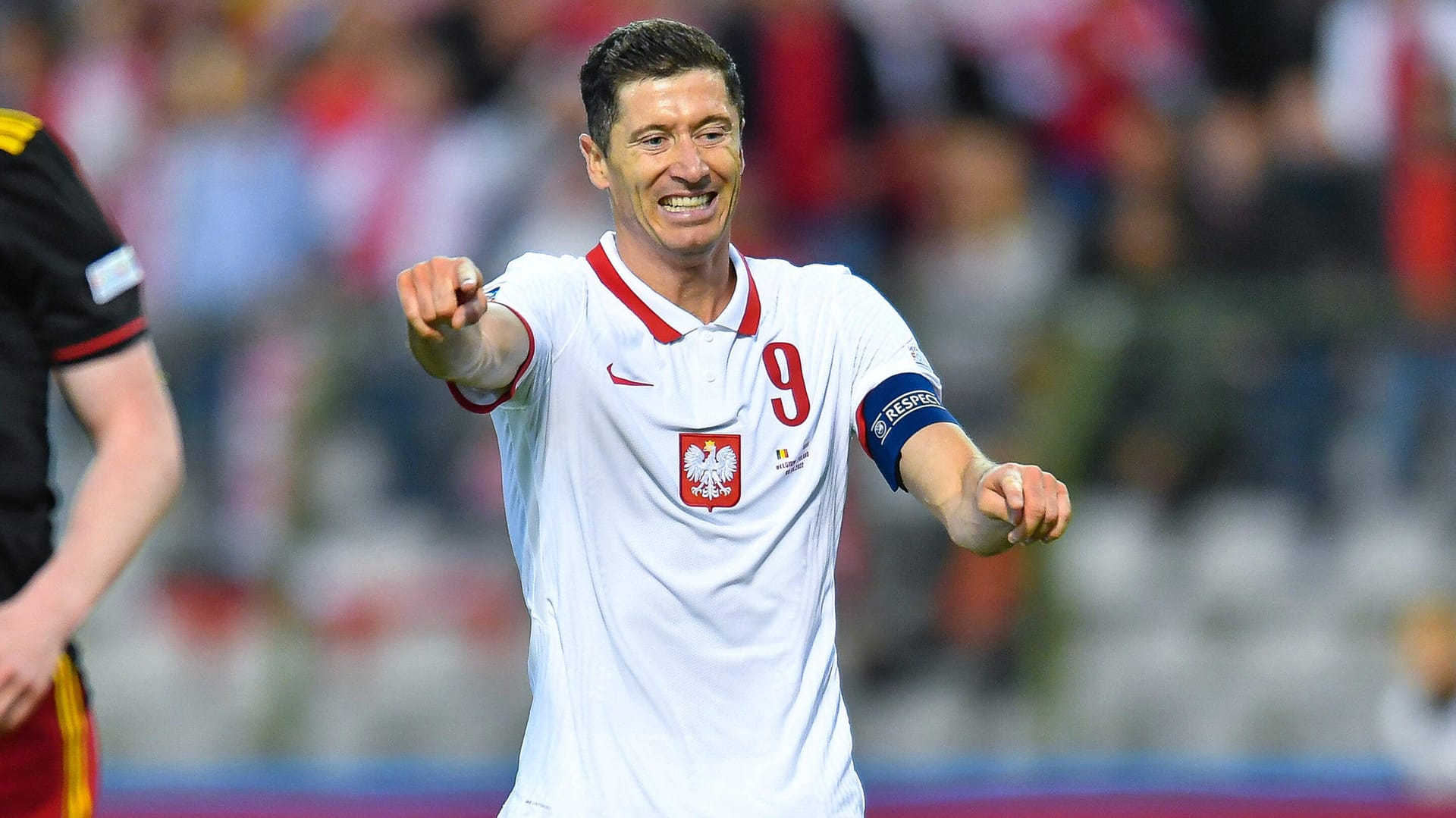 Zerknirscht: Robert Lewandowski kassierte mit Polen eine Klatsche in Belgien.