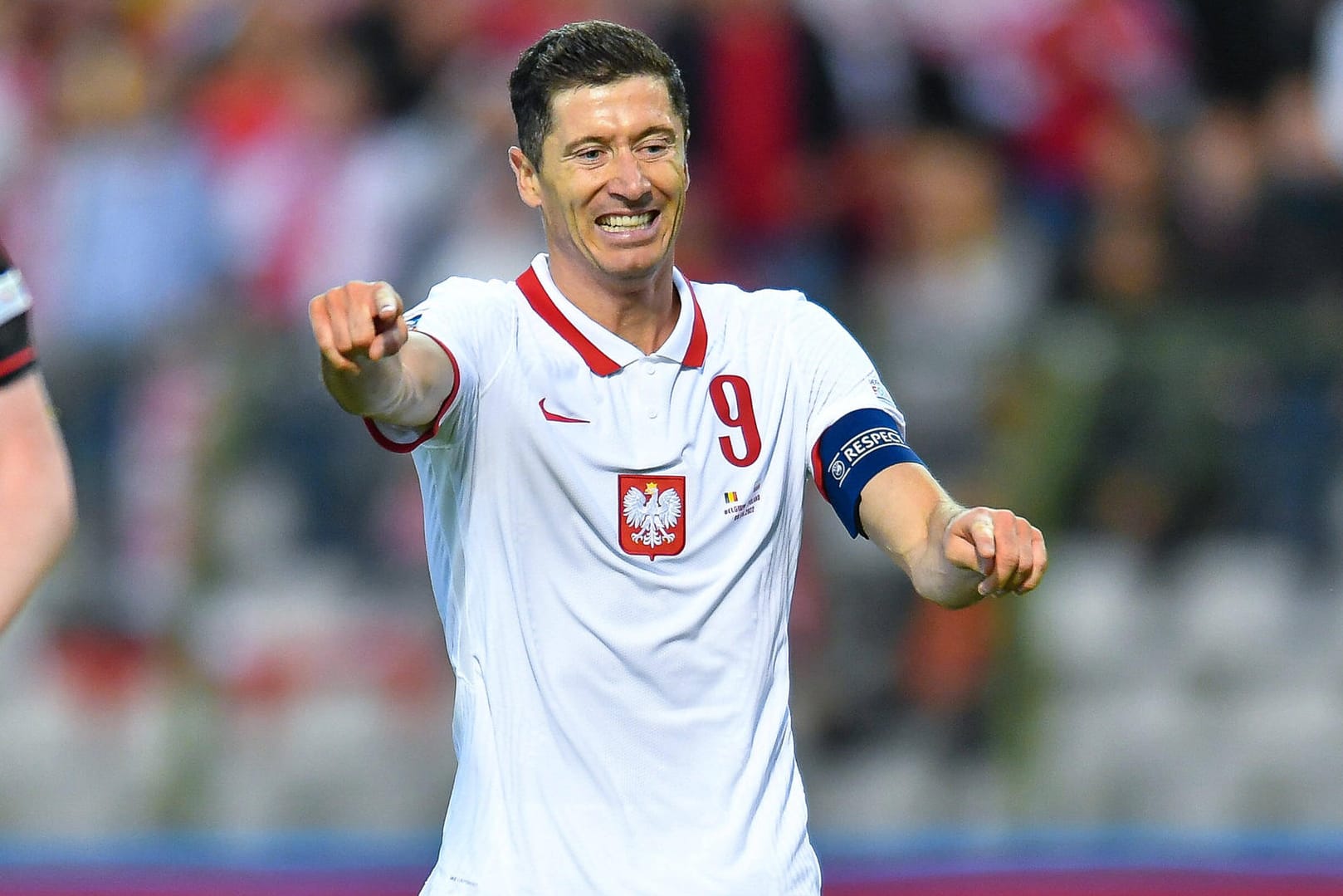 Zerknirscht: Robert Lewandowski kassierte mit Polen eine Klatsche in Belgien.