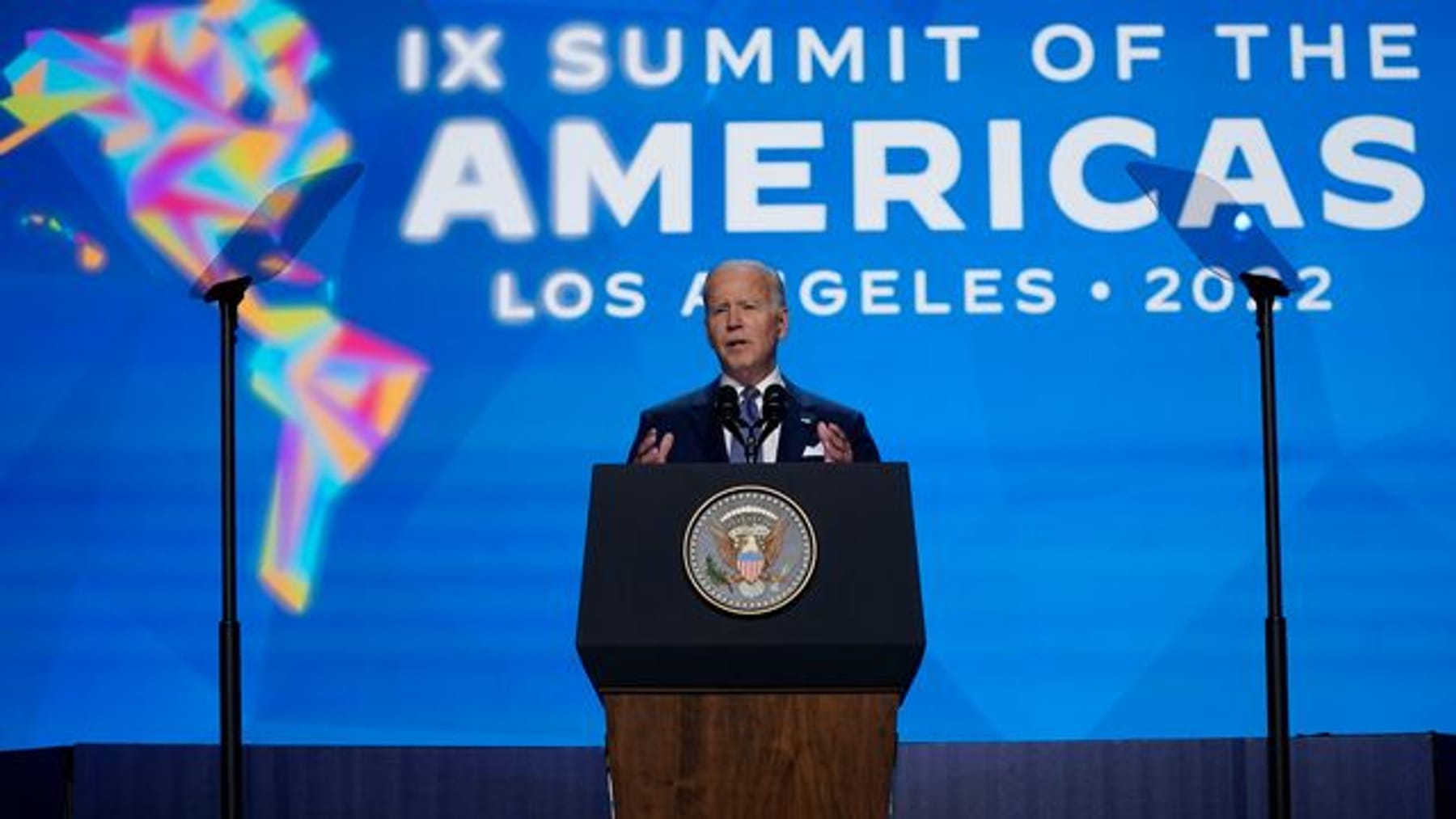 Los Angeles meeting – America Summit: Biden’s plea for democracy