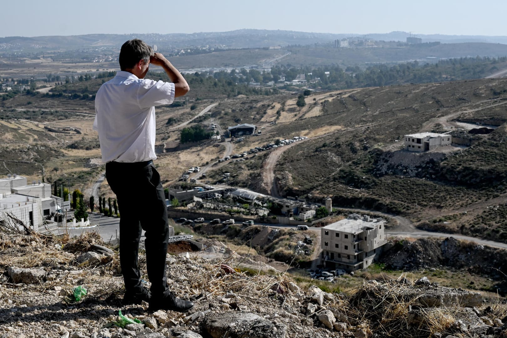 Habeck in Ramallah: Im Nahen Osten steht der Vizekanzler mit mancher Idee etwas allein da.