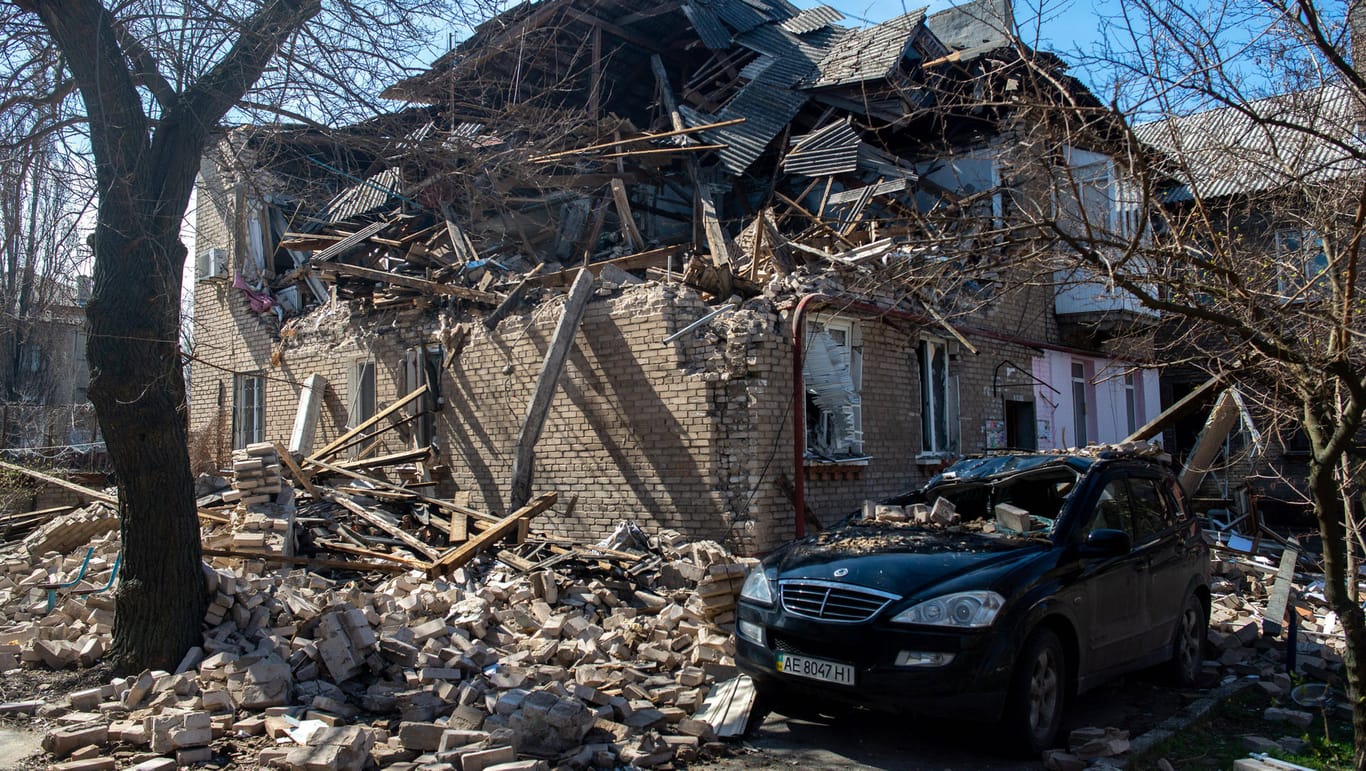 Zerstörung in Sjewjerodonezk: Die Stadt ist größtenteils in russischer Hand.