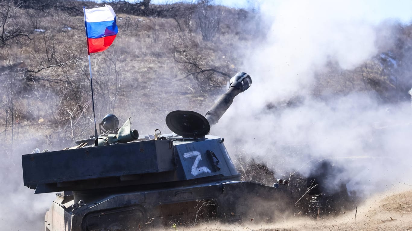 Russische Armee in der Region Luhansk: Die Eroberung würde einen großen Erfolg für den Kreml bedeuten.