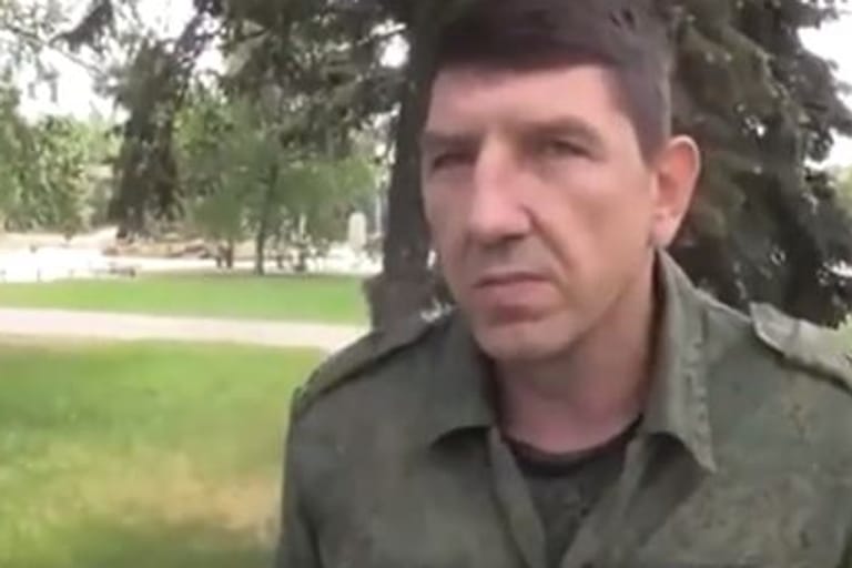 Der russische Kommandeur bei "Russia Today": "Und das erleben wir an der gesamten Front".