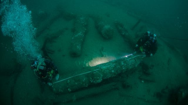 Eine archäologische Sensation: Das Kriegsschiff ist bereits 1682 gesunken.