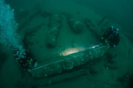 Eine archäologische Sensation: Das Kriegsschiff ist bereits 1682 gesunken.